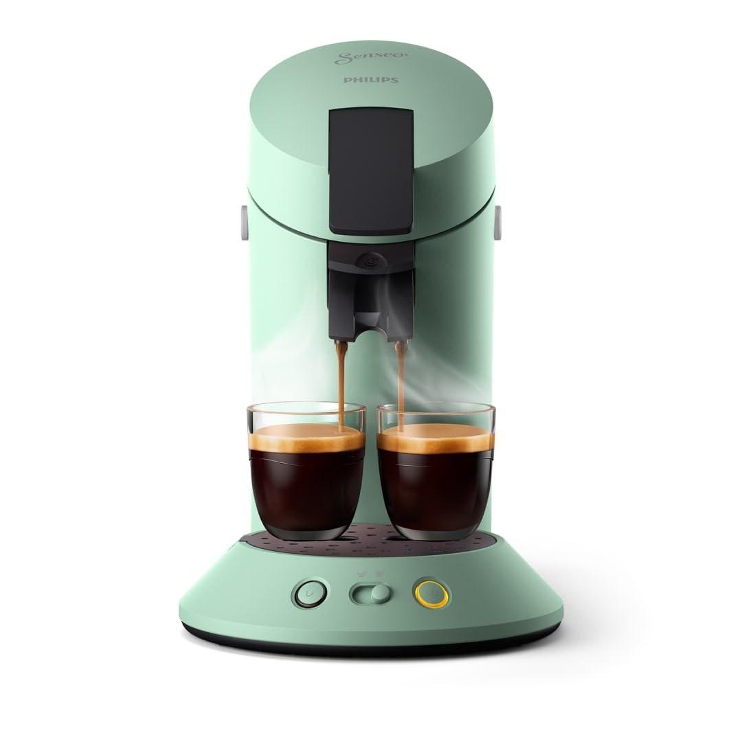 Opvon Original Plus Machine à café – Vert Désert, intensité réglable & Crème Plus (CSA210/80)