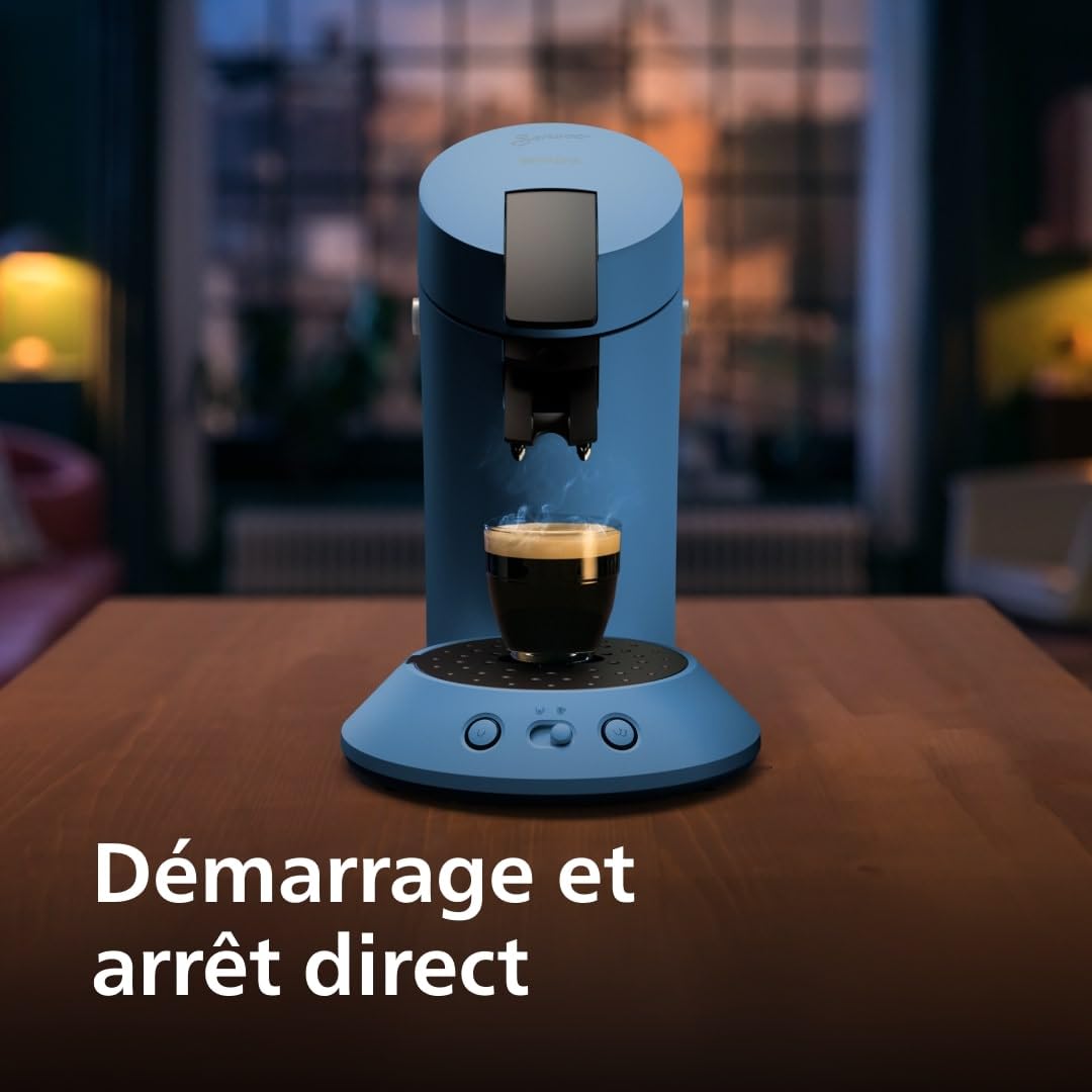 Opvon cafetière à dosettes Bleu Paon – vue 3