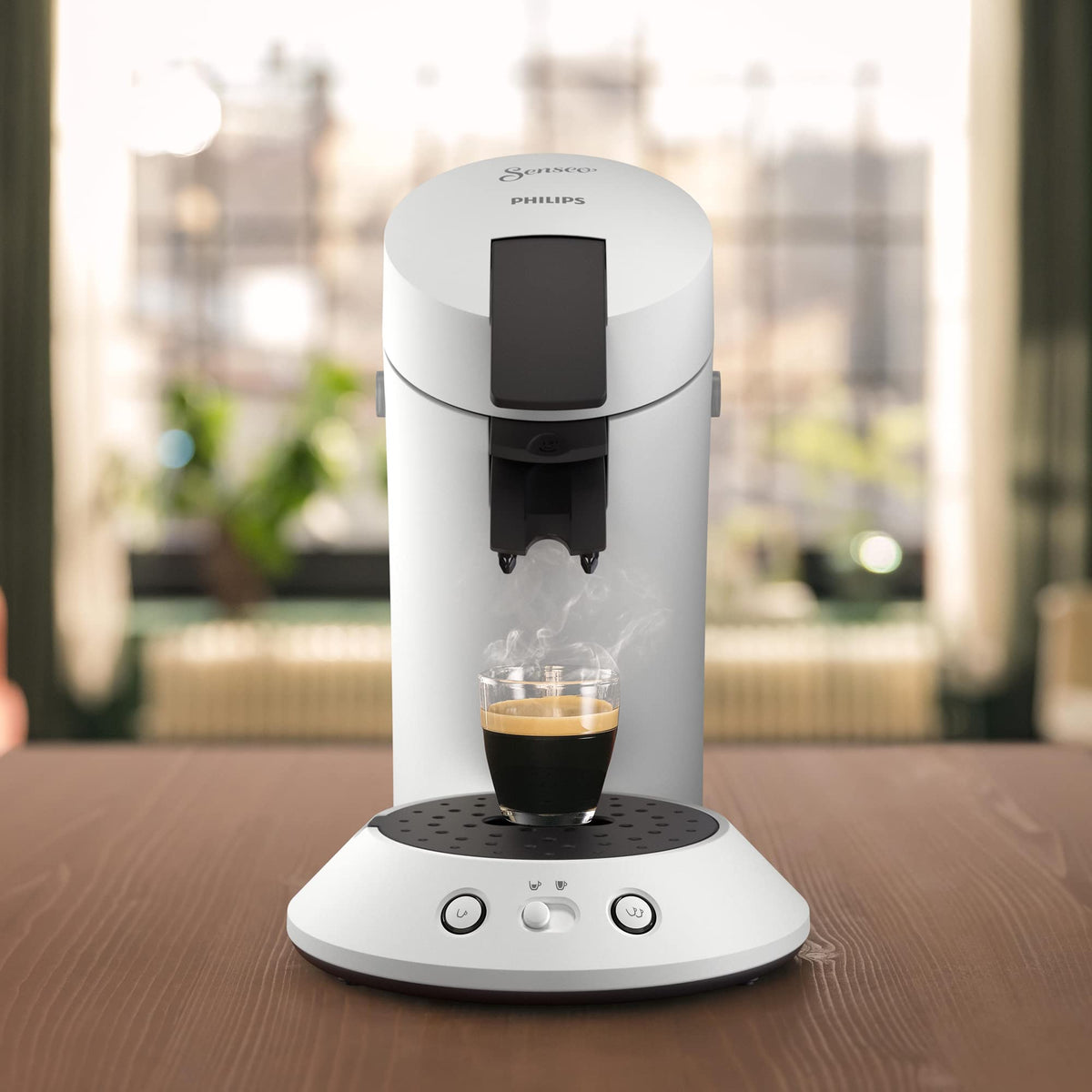 Opvon cafetière à dosettes Blanc – vue 3