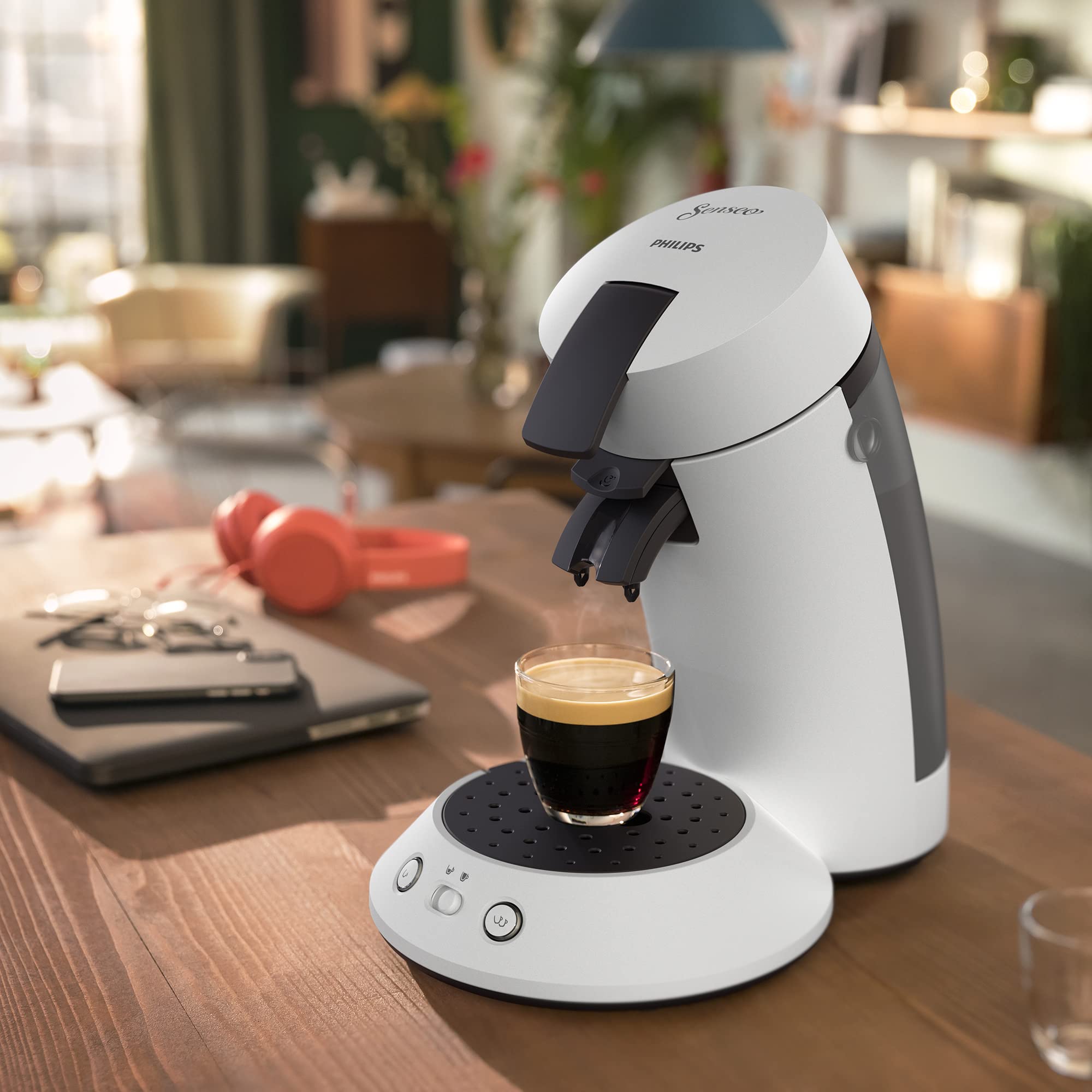 Opvon cafetière à dosettes Blanc – vue 2