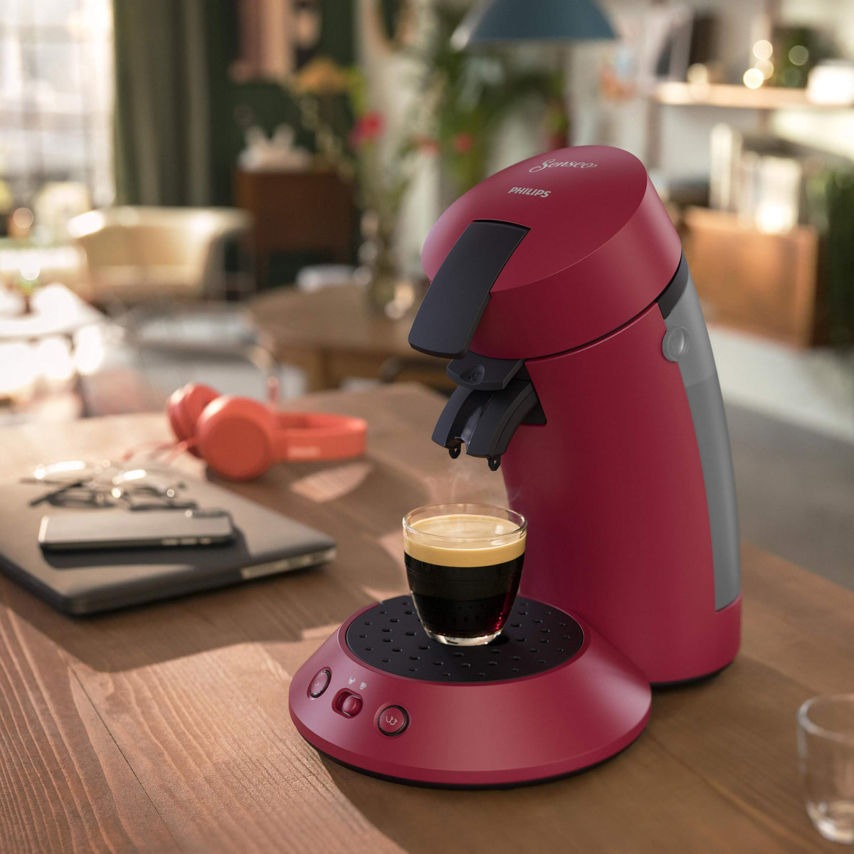 Opvon machine à dosettes Rouge – vue 5